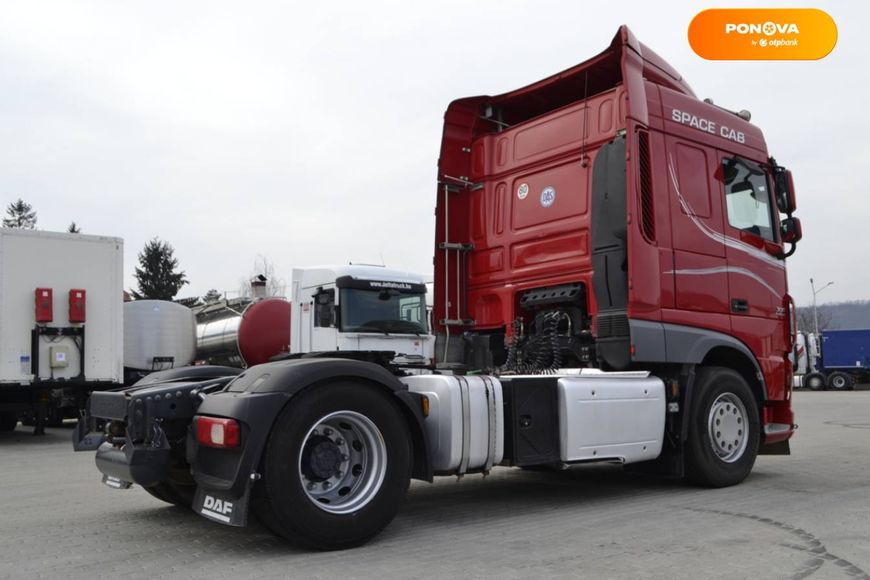 DAF XF, 2015, Дизель, 12.9 л., 1020 тис. км, Тягач, Червоний, Хуст 40890 фото