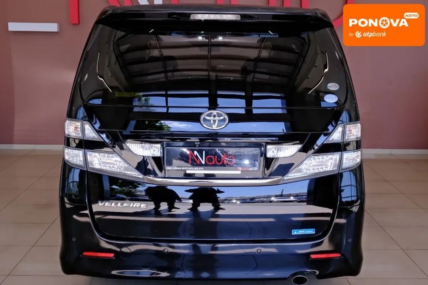Toyota Vellfire, 2011 р., Газ пропан-бутан / Бензин, 157 тис. км, Мінівен, Чорний, Одеса AT-10417485 фото
