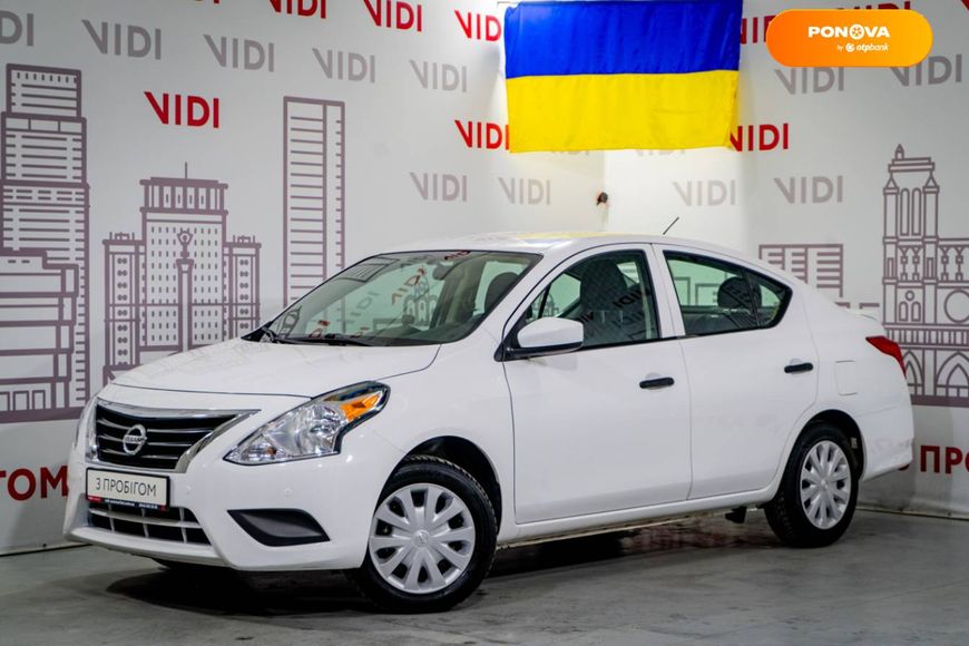 Nissan Versa, 2017, Бензин, 1.6 л., 55 тыс. км, Седан, Белый, Киев 6901 фото