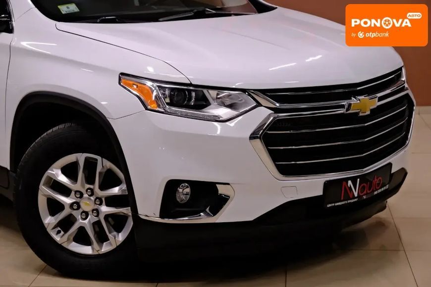 Chevrolet Traverse, 2019 г., Бензин, 93 тыс. км, Внедорожник / Кроссовер, Белый, Одесса AT-10411621 фото