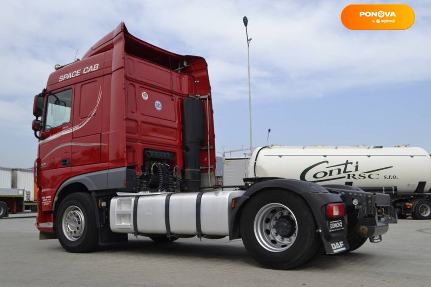 DAF XF, 2015, Дизель, 12.9 л., 1020 тис. км, Тягач, Червоний, Хуст 40890 фото