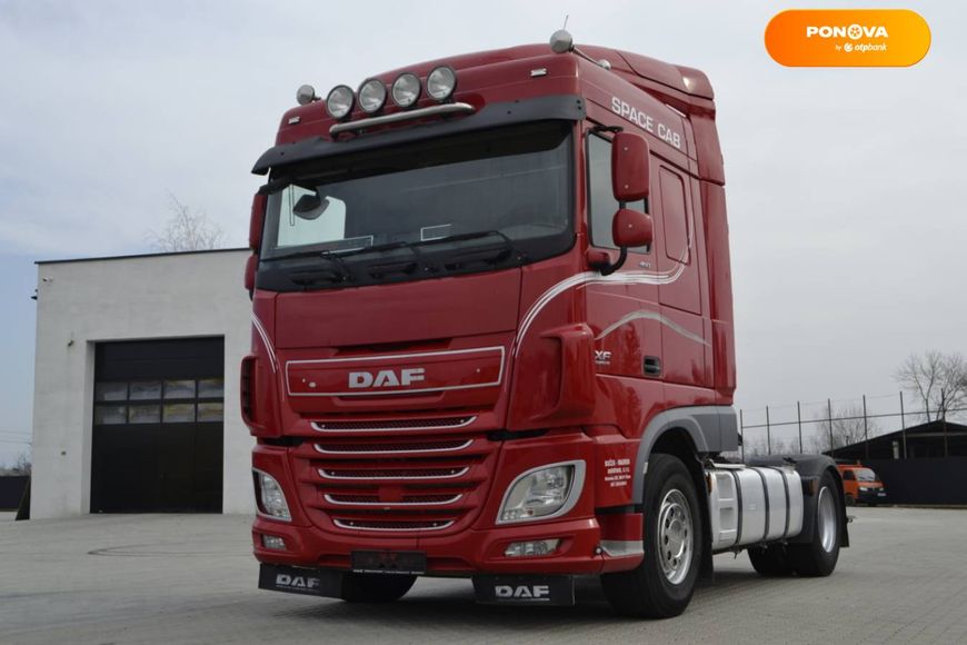 DAF XF, 2015, Дизель, 12.9 л., 1020 тис. км, Тягач, Червоний, Хуст 40890 фото