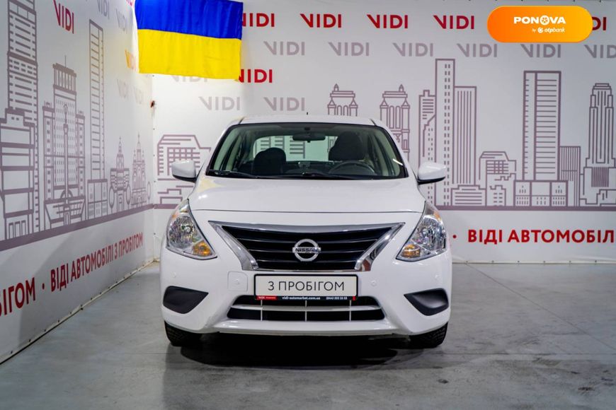 Nissan Versa, 2017, Бензин, 1.6 л., 55 тыс. км, Седан, Белый, Киев 6901 фото