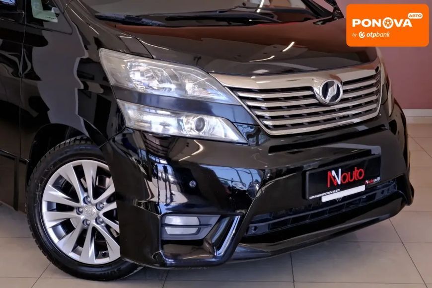 Toyota Vellfire, 2011 р., Газ пропан-бутан / Бензин, 157 тис. км, Мінівен, Чорний, Одеса AT-10417485 фото