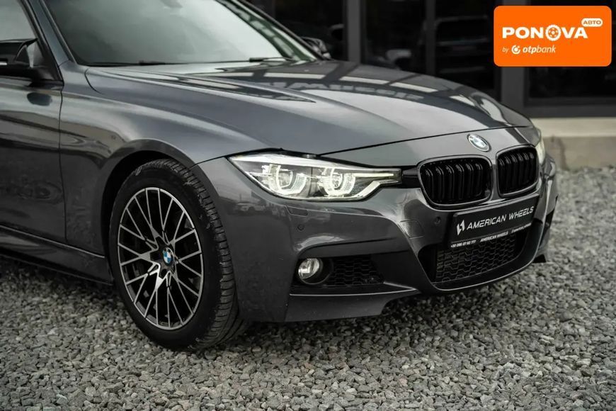 BMW 3 Series, 2014 р., Бензин, 141 тис. км, Седан, Сірий, Чернівці AT-10417836 фото