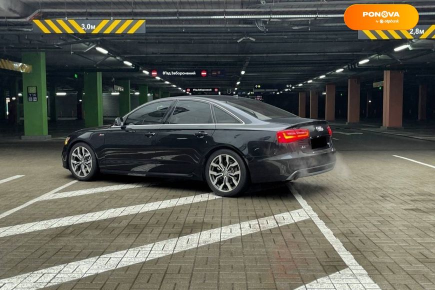 Audi A6, 2013, Бензин, 3 л., 122 тис. км, Седан, Чорний, Київ 17810 фото