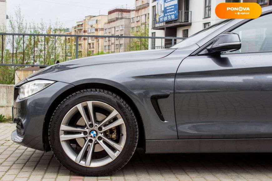BMW 4 Series Gran Coupe, 2017, Бензин, 2 л., 100 тыс. км, Купе, Серый, Львов 33529 фото