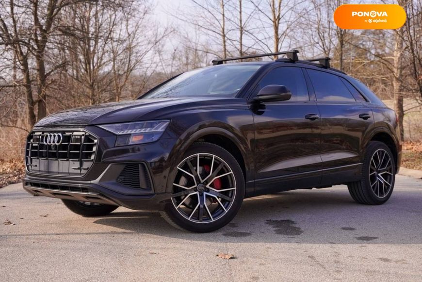 Audi Q8, 2019, Бензин, 3 л., 56 тыс. км, Внедорожник / Кроссовер, Чорный, Киев Cars-EU-US-KR-45508 фото