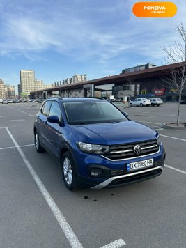 Volkswagen T-Cross, 2021, Бензин, 1 л., 25 тис. км, Позашляховик / Кросовер, Синій, Хмельницький Cars-Pr-186733 фото