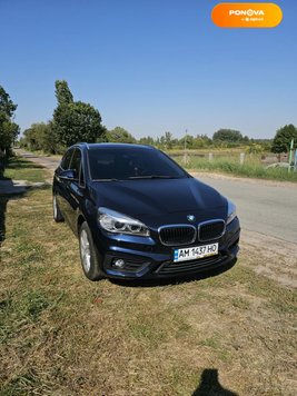 BMW 2 Series Gran Tourer, 2016, Дизель, 2 л., 43 тис. км, Мінівен, Синій, Житомир Cars-Pr-238399 фото