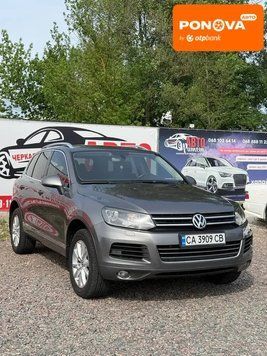 Volkswagen Touareg, 2013 р., Дизель, 240 тис. км, Позашляховик / Кросовер, Сірий, Черкаси AT-10418291 фото