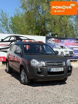 Hyundai Tucson, 2008 р., Дизель, 222 тис. км, Позашляховик / Кросовер, Сірий, Черкаси AT-10417137 фото