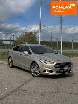 Ford Fusion, 2015 р., Бензин, 132 тис. км, Седан, Сірий, Дніпро (Дніпропетровськ) AT-10417272 фото