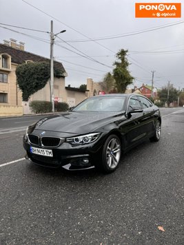 BMW 4 Series, 2017, Бензин, 2 л., 65 тис. км, Купе, Чорний, Одеса Cars-Pr-277823 фото