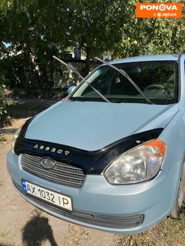 Hyundai Accent, 2008, Бензин, 1.6 л., 212 тис. км, Седан, Синій, Харків Cars-Pr-276798 фото