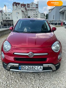 Fiat 500X, 2017, Газ пропан-бутан / Бензин, 1.37 л., 46 тис. км, Позашляховик / Кросовер, Червоний, Тернопіль Cars-Pr-242322 фото