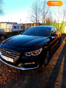 Hyundai Grandeur, 2018, Газ, 3 л., 175 тис. км, Седан, Чорний, Черкаси Cars-Pr-241857 фото