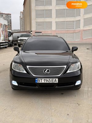 Lexus LS, 2008, Газ пропан-бутан / Бензин, 4.6 л., 116 тис. км, Седан, Чорний, Одеса 9913 фото