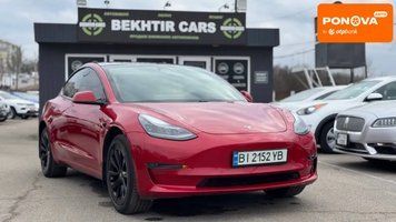 Tesla Model 3, 2021 г., Електро, 56 тыс. км, Седан, Красный, Полтава AT-10412083 фото