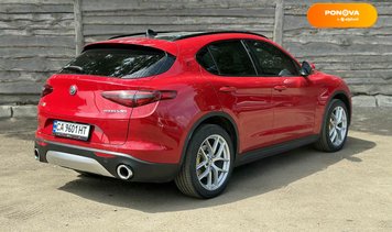 Alfa Romeo Stelvio, 2017, Бензин, 2 л., 71 тис. км, Позашляховик / Кросовер, Червоний, Черкаси Cars-Pr-233387 фото