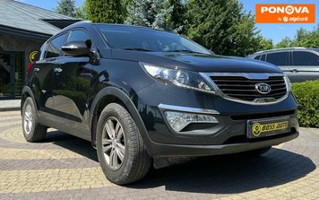 Kia Sportage, 2011, Бензин, 1.6 л., 176 тис. км, Позашляховик / Кросовер, Чорний, Львів 278857 фото