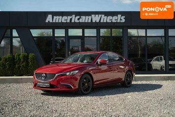 Mazda 6, 2017 р., Бензин, 148 тис. км, Седан, Червоний, Чернівці AT-10417837 фото