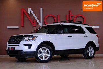 Ford Explorer, 2018 р., Газ пропан-бутан / Бензин, 192 тис. км, Позашляховик / Кросовер, Білий, Одеса AT-10414878 фото