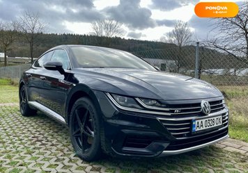 Volkswagen Arteon, 2017, Бензин, 1.98 л., 128 тис. км, Ліфтбек, Чорний, Київ Cars-Pr-243024 фото