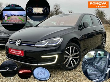 Volkswagen e-Golf, 2019, Електро, 80 тис. км, Хетчбек, Чорний, Львів 278321 фото