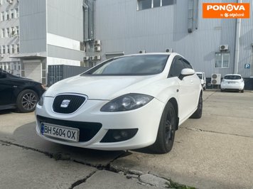 SEAT Leon, 2008, Бензин, 2 л., 226 тис. км, Хетчбек, Білий, Одеса Cars-Pr-86357 фото