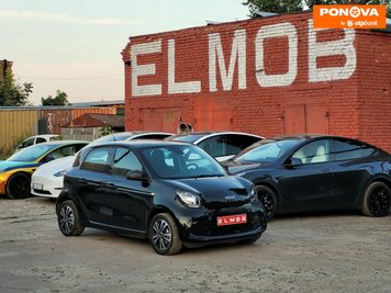 Smart EQ Forfour, 2021, Електро, 43 тис. км, Хетчбек, Чорний, Київ 158771 фото