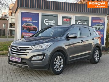 Hyundai Santa FE, 2013, Бензин, 2.36 л., 180 тис. км, Позашляховик / Кросовер, Сірий, Львів 279316 фото