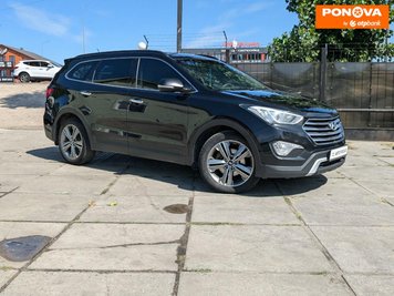 Hyundai Grand Santa Fe, 2015, Дизель, 2.2 л., 206 тис. км, Позашляховик / Кросовер, Чорний, Київ 205429 фото