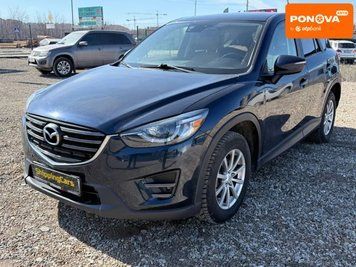 Mazda CX-5, 2016 р., Бензин, 220 тис. км, Позашляховик / Кросовер, Синій, Софіївська Борщагівка AT-10413433 фото