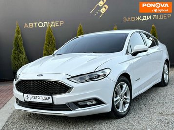 Ford Fusion, 2018, Гібрид (HEV), 2 л., 110 тис. км, Седан, Білий, Одеса 278600 фото