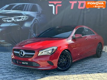 Mercedes-Benz CLA-Class, 2018, Бензин, 2 л., 110 тис. км, Седан, Червоний, Львів 280988 фото