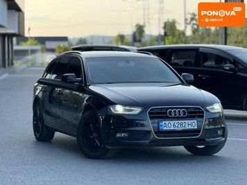 Audi A4, 2014 г., Дизель, 300 тыс. км, Универсал, Чорный, Ужгород AT-10402410 фото