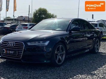 Audi A6, 2016 г., Бензин, 117 тыс. км, Седан, Чорный, Львов AT-10400444 фото