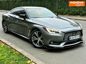 Infiniti Q60, 2018, Бензин, 3 л., 72 тис. км, Купе, Сірий, Київ Cars-Pr-275575 фото