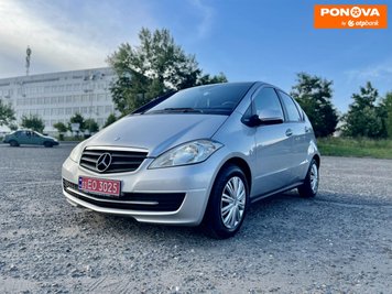 Mercedes-Benz A-Class, 2009, Бензин, 1.5 л., 203 тис. км, Хетчбек, Сірий, Ужгород Cars-Pr-261772 фото