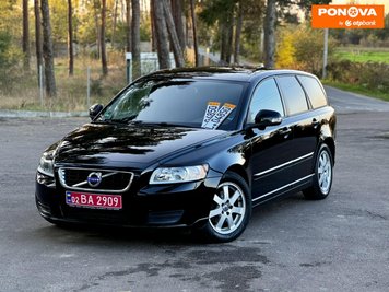 Volvo V50, 2010, Дизель, 1.6 л., 205 тис. км, Універсал, Чорний, Вінниця Cars-Pr-276492 фото