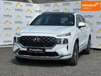 Hyundai Santa FE, 2022 г., Бензин, 149 тыс. км, Внедорожник / Кроссовер, Белый, Луцк AT-10418987 фото