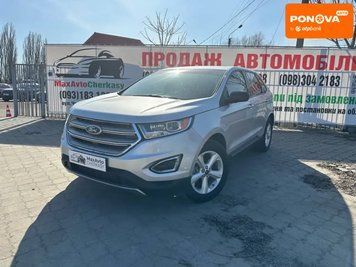 Ford Edge, 2017 р., Бензин, 135 тис. км, Позашляховик / Кросовер, Сірий, Черкаси AT-10411904 фото