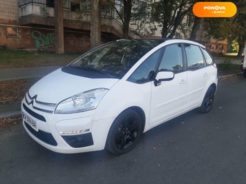 Citroen C4 Picasso, 2012, Дизель, 1.6 л., 212 тис. км, Мікровен, Білий, Київ Cars-Pr-241619 фото