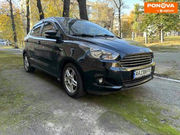 Ford KA, 2016, Бензин, 1.2 л., 111 тис. км, Седан, Чорний, Київ Cars-Pr-267099 фото