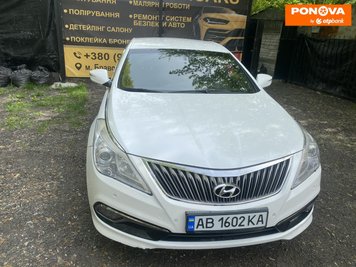 Hyundai Grandeur, 2014, Газ, 3 л., 198 тис. км, Седан, Білий, Київ Cars-Pr-270980 фото