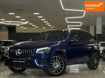 Mercedes-Benz GLC-Class, 2018 р., Бензин, 83 тис. км, Позашляховик / Кросовер, Синій, Миколаїв AT-10413379 фото