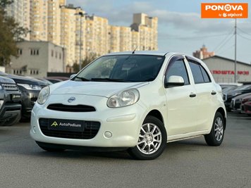 Nissan March, 2012, Бензин, 1.2 л., 99 тис. км, Хетчбек, Білий, Київ 280885 фото