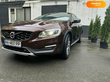 Volvo S60 Cross Country, 2016, Дизель, 2.4 л., 177 тис. км, Седан, Коричневий, Київ Cars-Pr-223625 фото