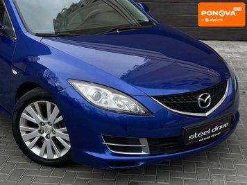 Mazda 6, 2008 р., Бензин, 168 тис. км, Седан, Синій, Миколаїв AT-10413217 фото